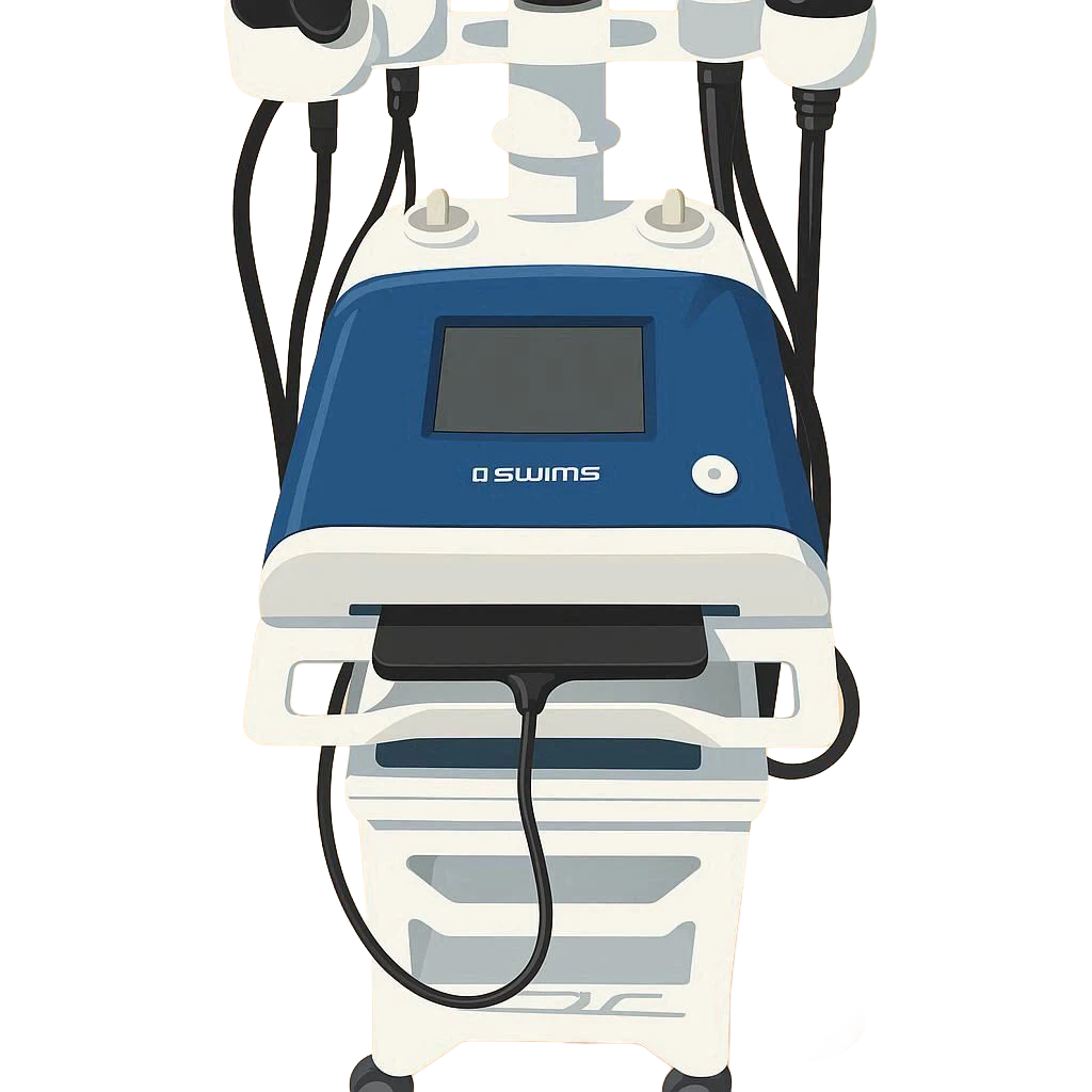 ラジオ波温熱機器スイムス(SWIMS)イラスト